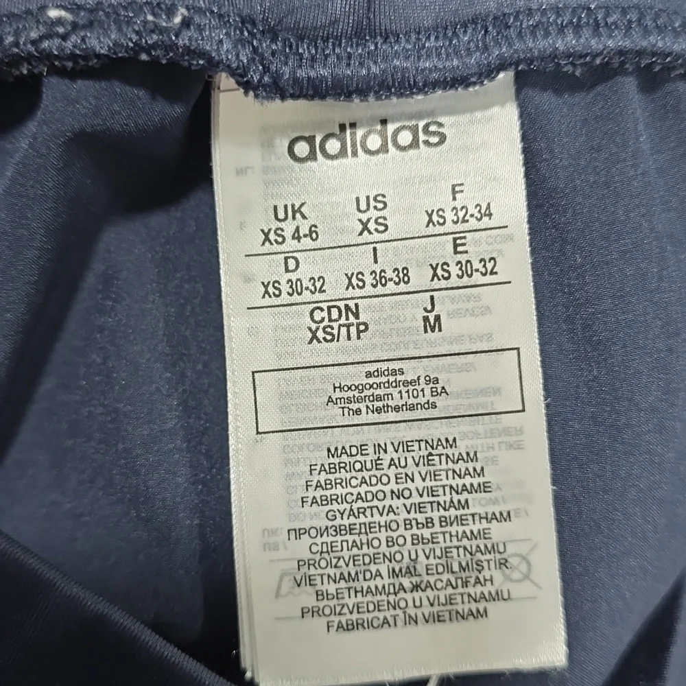 Adidas Blue Pants Woman's Size XS - Picture 12 of 12